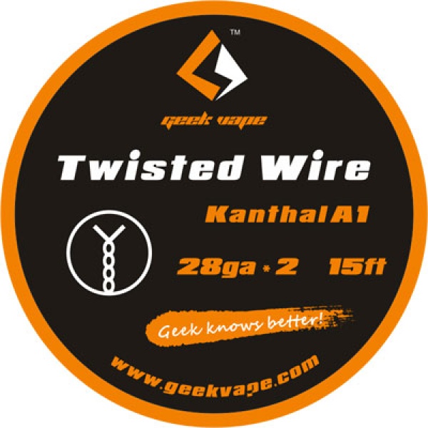 GeekVape σύρμα Twisted Kanthal A1 (28GAX2) 5m
