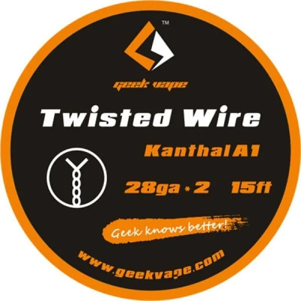 GeekVape σύρμα Twisted Kanthal A1 (28GAX2) 5m