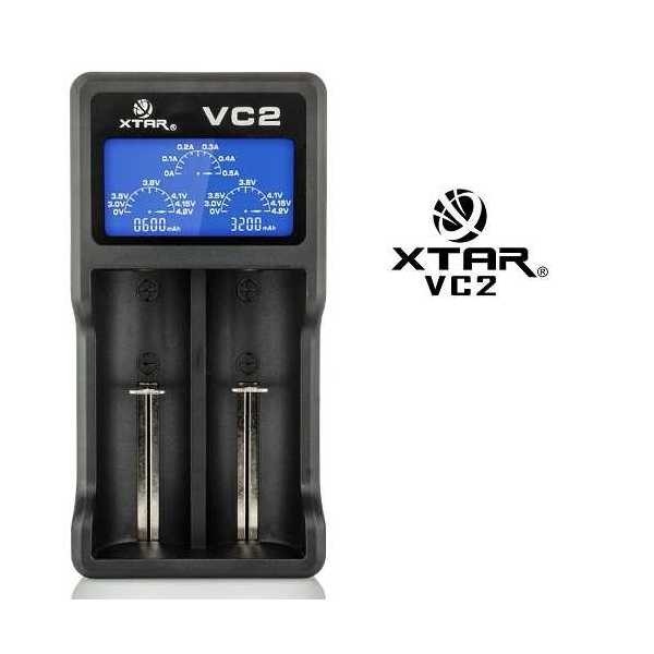Xtar VC2 διπλός φορτιστής μπαταριών