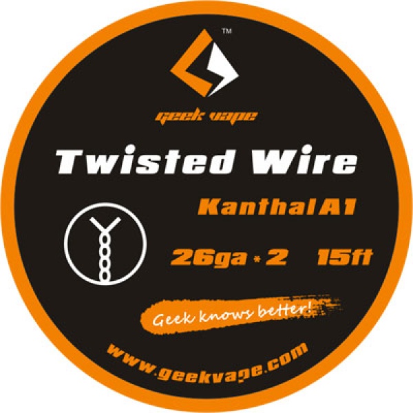 GeekVape σύρμα Twisted Kanthal A1 (26GAX2) 5m