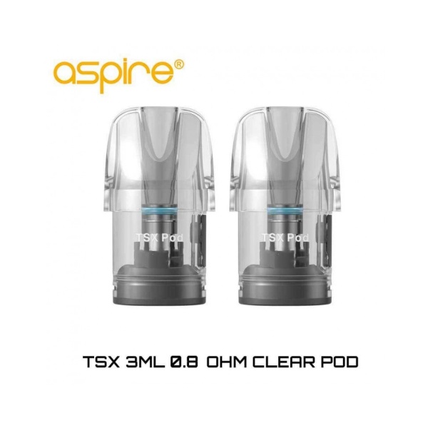 Aspire TSX 3ml 0.8 Ohm Pod - Ανταλλακτικό Δοχείο Αντίσταση