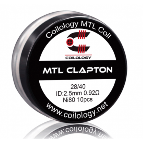 Coilology MTL Clapton Coil Ni80 0.92ohm 10τμχ