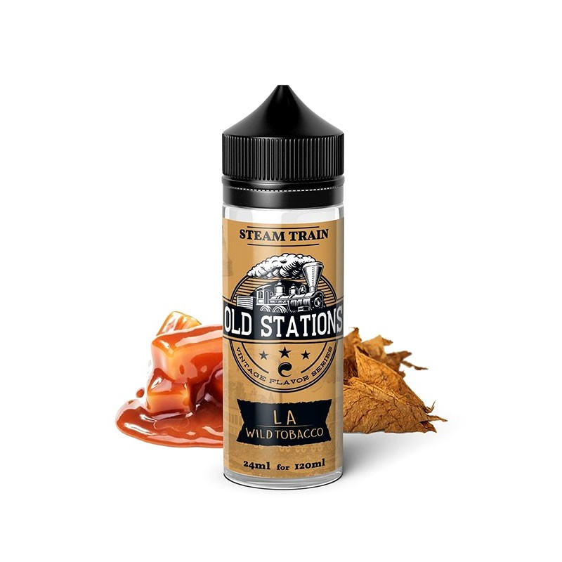 Steam Train Old Station LA Wild Tobacco Flavor Shot 24ml/120ml
