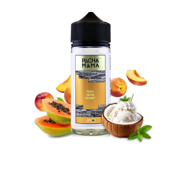 Pacha Mama Peach Papaya Coconut Flavor Shot 20ml/120ml