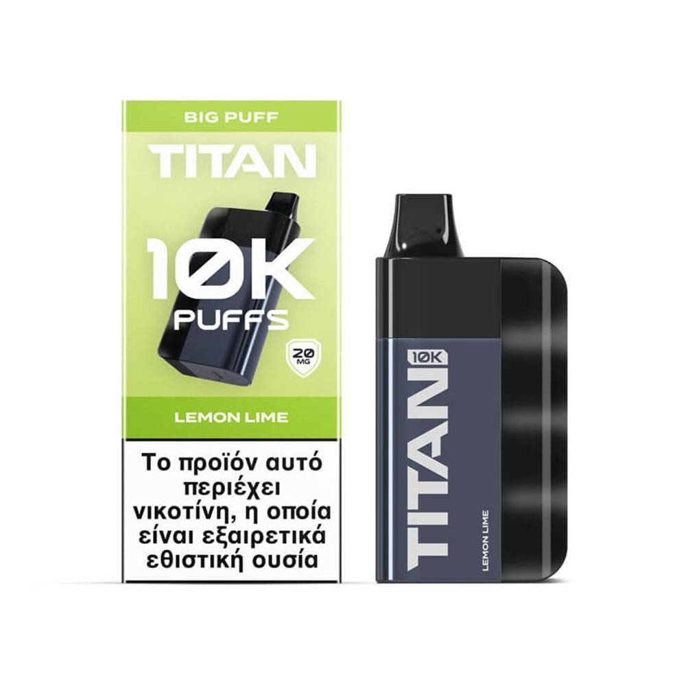 TITAN Lemon Lime 10000 Puffs 8x2ml 20mg - Image 2