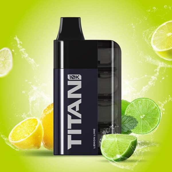 TITAN Lemon Lime 10000 Puffs 8x2ml 20mg