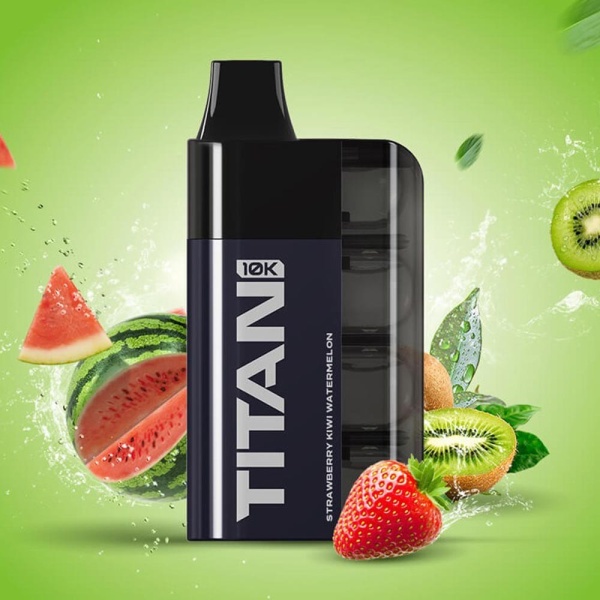 TITAN Strawberry Kiwi Watermelon 10000 Puffs 8x2ml 20mg