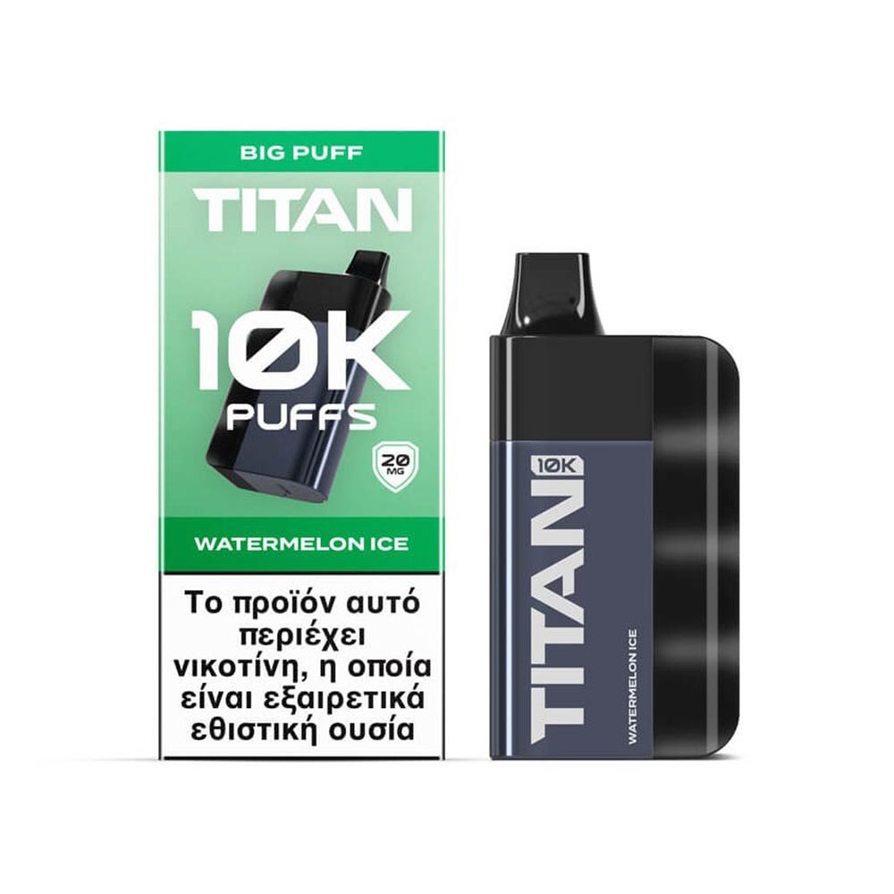 TITAN Watermelon Ice 10000 Puffs 8x2ml 20mg - Image 2
