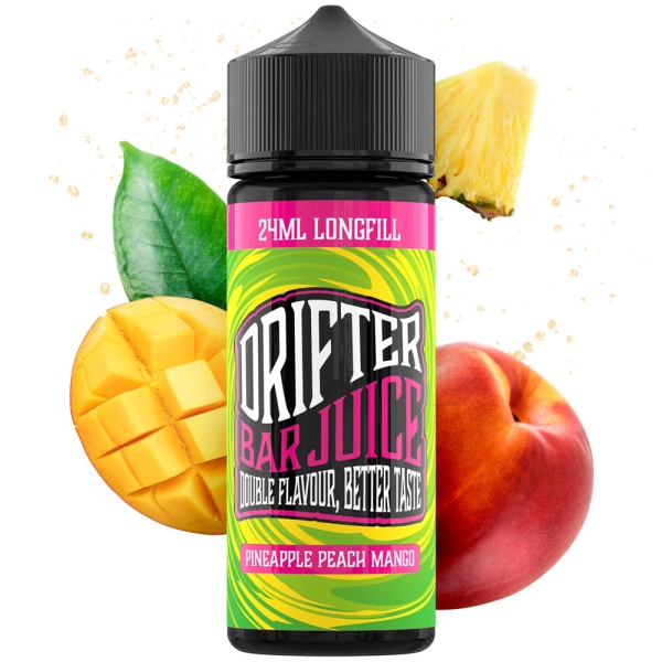 Drifter Bar Juice Pineapple Peach Mango Flavor Shot 24ml/120ml