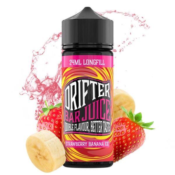Drifter Bar Juice Strawberry Banana Ice Flavor Shot 24ml/120ml