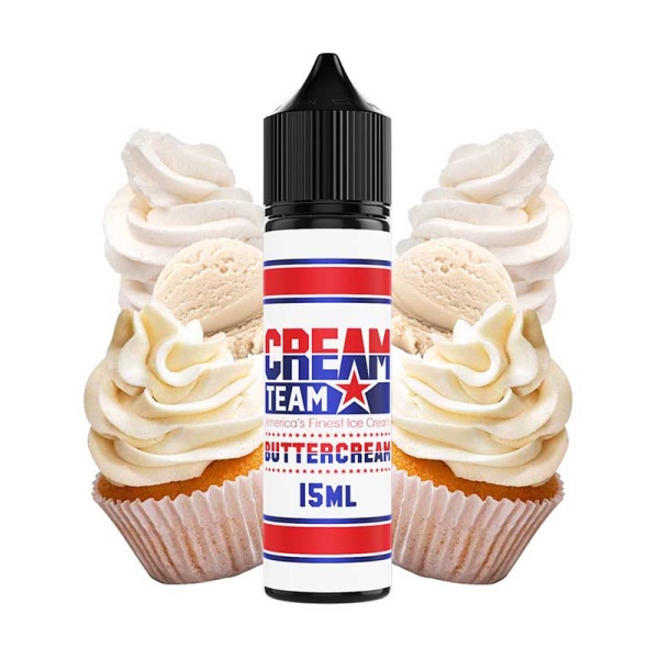Kings Crest Cream Team Buttercream Flavor Shot 15ml/60ml