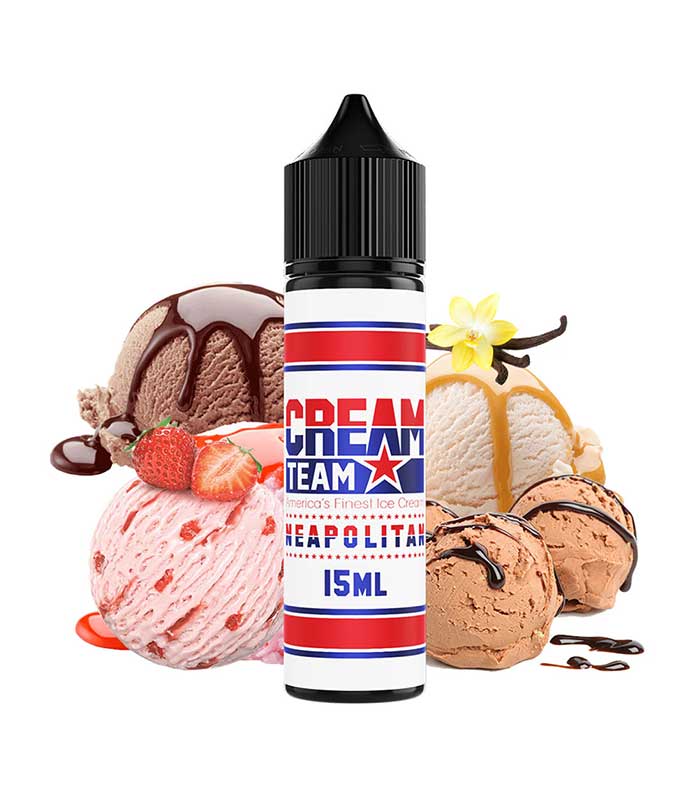 Kings Crest Cream Team Neapolitan Flavor Shot 15ml/60ml