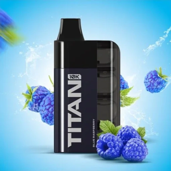TITAN Blue Raspberry 10000 Puffs 8x2ml 20mg