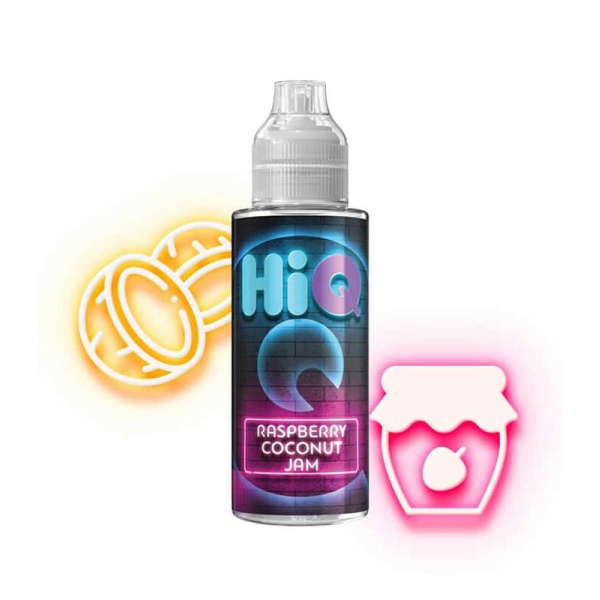 HiQ Raspberry Coconut Jam Flavor Shot 20ml/120ml