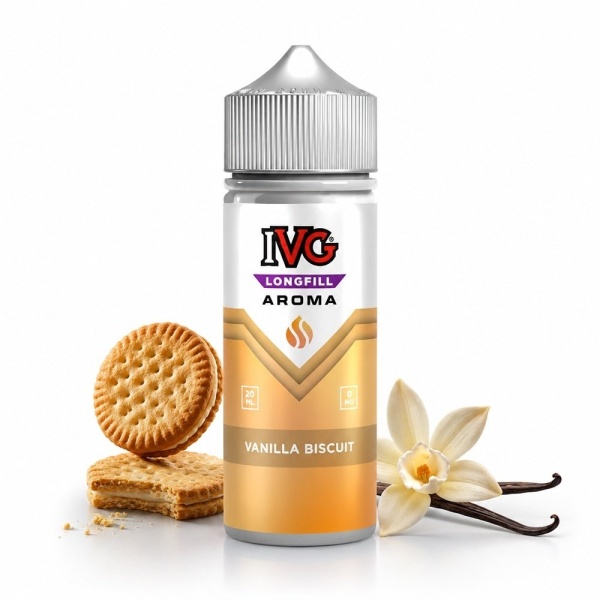 IVG Vanilla Biscuit Flavor Shot 20ml/120ml